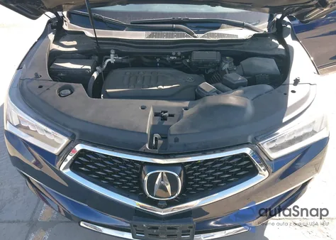 2017 Acura Mdx Advance Entertainment Pkgs из США, поврежденный, VIN 5FRYD4H95HB022444